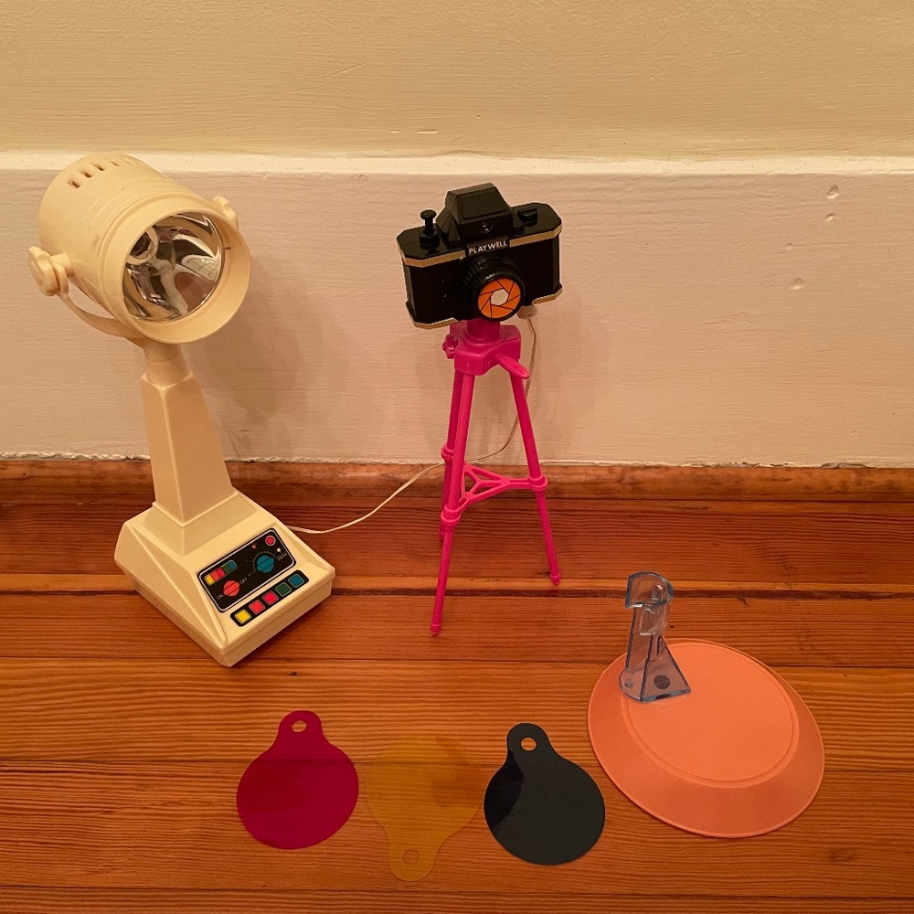 Lights Camera Action Barbie set